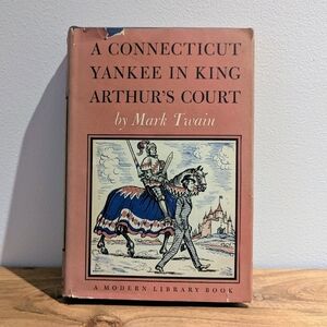 Vintage Mark Twain Book | A Connecticut Yankee in King Arthur’s Court